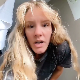 A blonde girl takes a massive shit onto the floor from a POV perspective. She places her hand next to the impressive turd for a size comparison. Presented in 720P HD. Over 2 minutes.